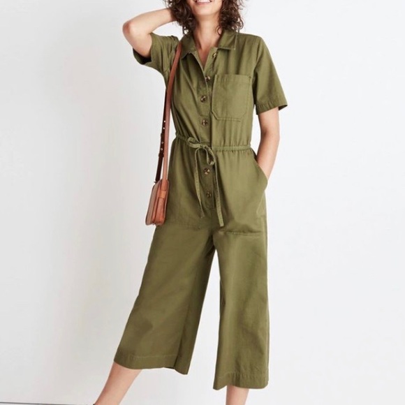 Madewell Pants - Madewell Wide Leg Utility Jumpsuit